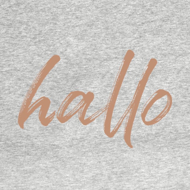 Hallo by AllPrintsAndArt